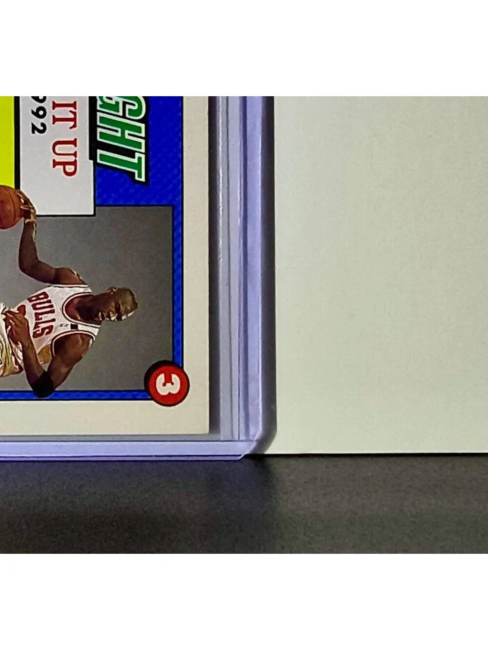 Michael Jordan 1992-93 Topps Highlight #3 Basketball Card Chicago Bulls